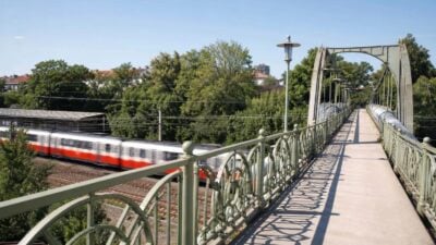 Schumannsteg zwischen Hernals und Währing wieder freigegeben