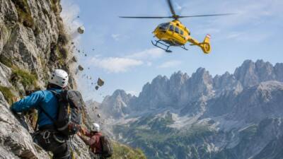 Stein löst sich – zwei Kletterer am Wilden Kaiser verletzt