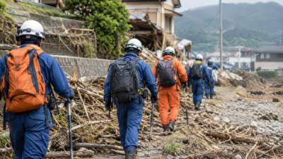 Taifun Dujuan in Japan: Todesopferzahl steigt auf neun
