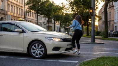 Taxi erfasst Fußgängerin auf Schutzweg in Graz