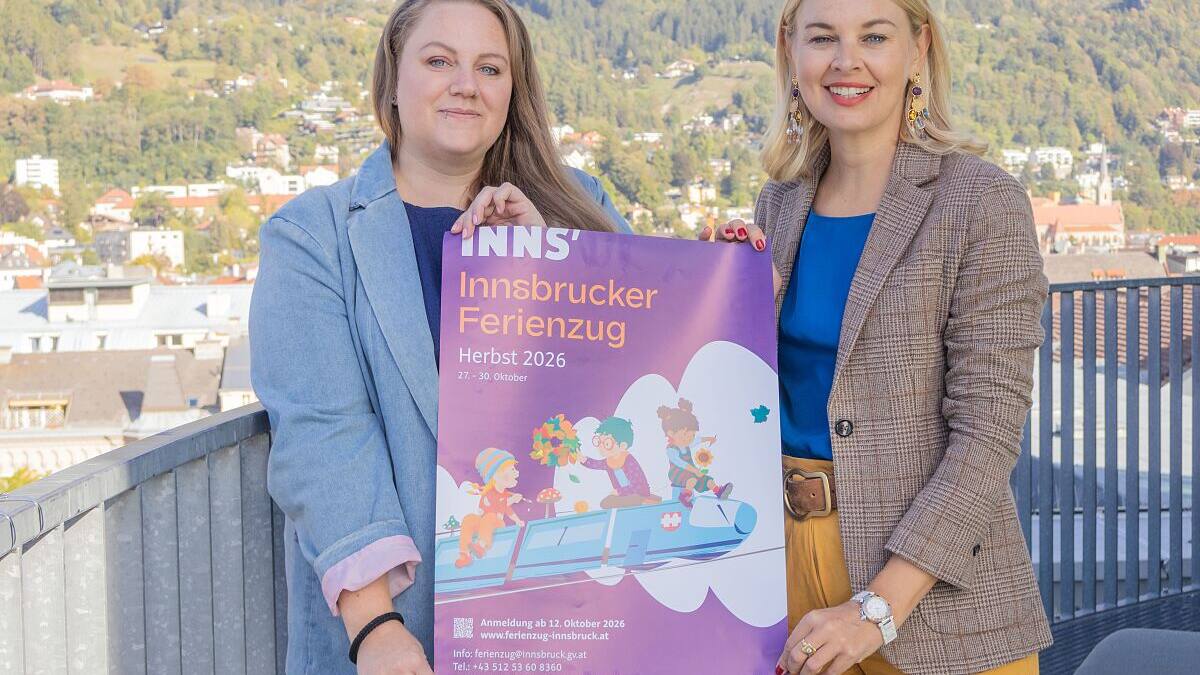 Innsbrucker Herbstferienzug bietet 50 Veranstaltungen