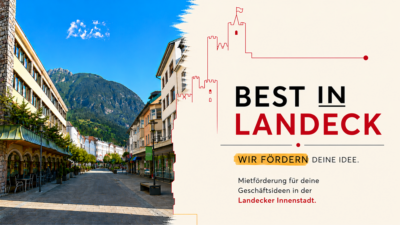 Landeck fördert Geschäftsflächen mit Mietkostenzuschuss