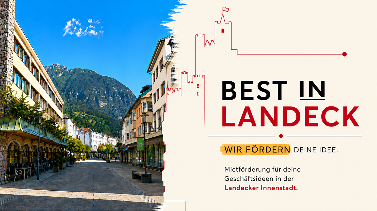 Landeck fördert Geschäftsflächen mit Mietkostenzuschuss