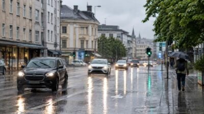 Unwetterwarnung in Kärnten: Acht Regionen stehen auf Rot