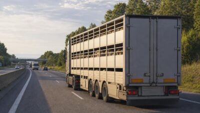 Viehtransporte: Lenkzeit-Manipulationen in Ansfelden und Eberstalzell