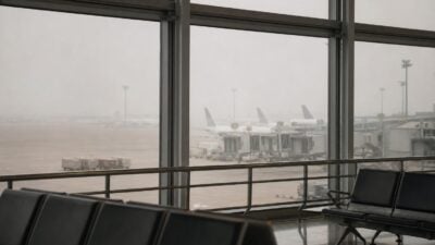 Flughafen Soekarno-Hatta stellt Flugbetrieb wegen Vulkanasche ein