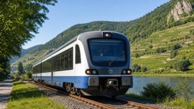 Wachaubahn fährt zum Wachaumarathon im Sonderfahrplan