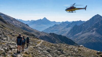 Wanderer stürzt auf Berliner Höhenweg in Brandberg etwa 130 Meter ab