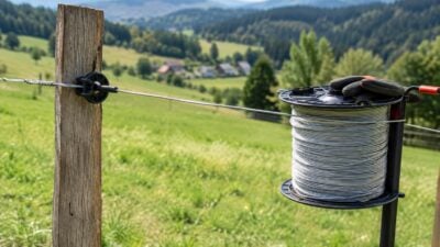 Weidedraht verletzt Landwirt in Zeutschach schwer