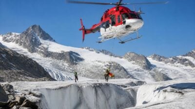 Zwei Bergsteiger am Hintertuxer Gletscher verletzt