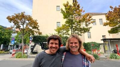 Street-Art-Mural entsteht in Villach an ehemaliger Schule