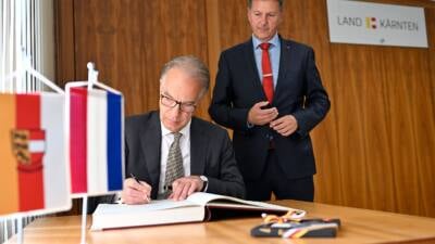 Niederländischer Botschafter trifft Fellner zum Antrittsbesuch