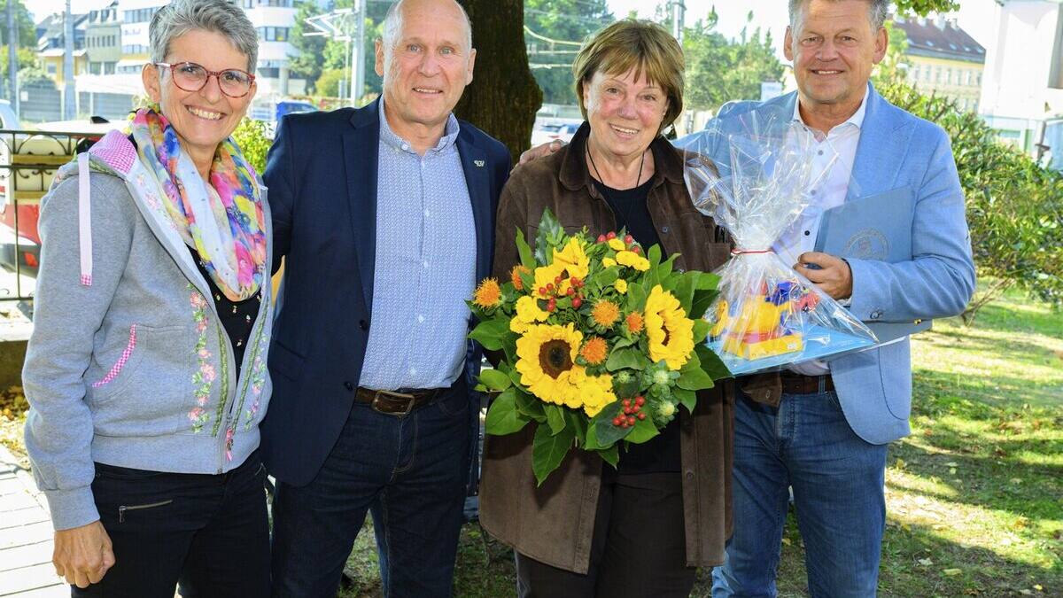 Liselotte Suette erhält Sozialpreis beim Lindenfest in Klagenfurt