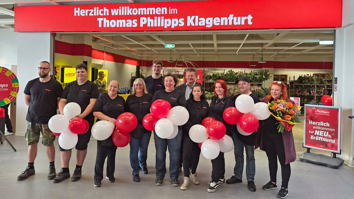 Thomas Philipps eröffnet erste Filiale in Klagenfurt
