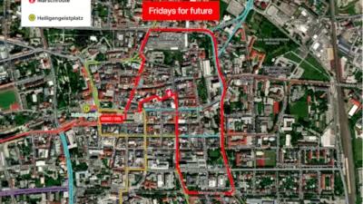 Fridays-for-Future-Züge können Busse in Klagenfurt umleiten
