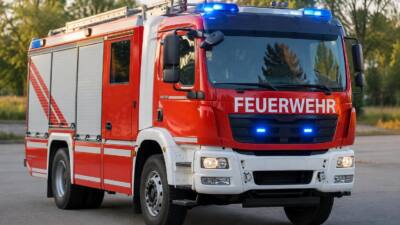 Feuerwehr Radstadt birgt Sattelzug auf der Forststraße