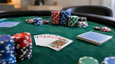 Finanzpolizei beschlagnahmt Pokertisch in Wien