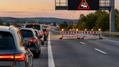 Großveranstaltungen verursachen am Wochenende regionale Staus