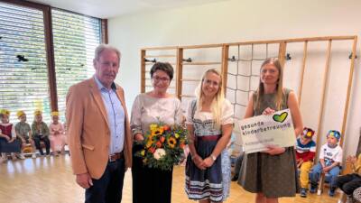 Kindergarten Brückl wird für „Rundum fit“ ausgezeichnet