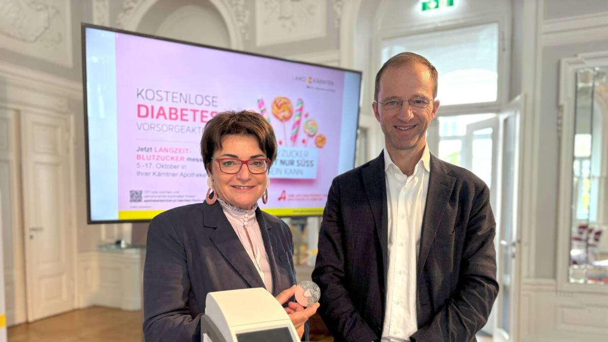 Kostenloser Diabetes-Check beginnt am 5. Oktober in Kärnten