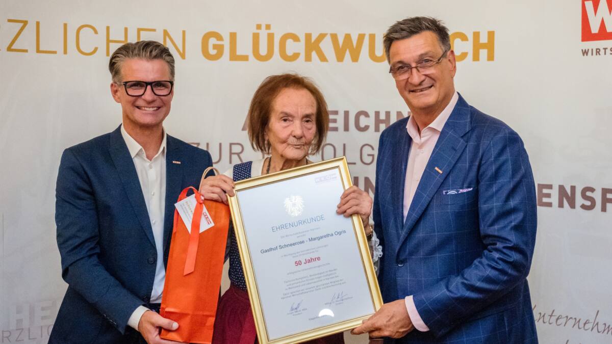 Wirtschaftskammer ehrt 26 Unternehmen in Ludmannsdorf