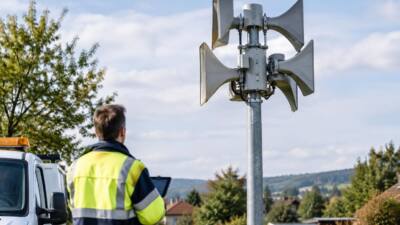 Österreichweite Sirenenprobe prüft auch das AT-Alert-System