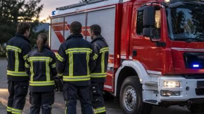 Pkw überschlägt sich nach Wildunfall zwischen Gosdorf und Wittmannsdorf