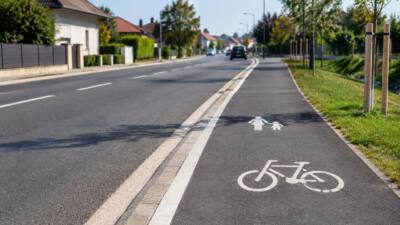 Rund 300 Meter der B 40 in Zistersdorf sind erneuert
