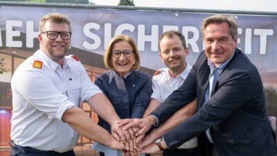 Feuerwehrhaus für Waidhofen-Stadt und Zell entsteht in Kreilhof
