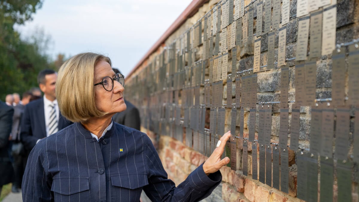 Gedenkort in Mauer zeigt Namen von 2.848 NS-Medizinopfern