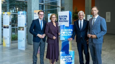 Ausstellung in St. Pölten blickt auf 30 Jahre Europa-Forum Wachau