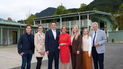 Kindergarten mit vier Gruppen und Ärztehaus in Payerbach eröffnet