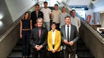 Sechs Spitzensportlerinnen und -sportler beginnen ihr Studium