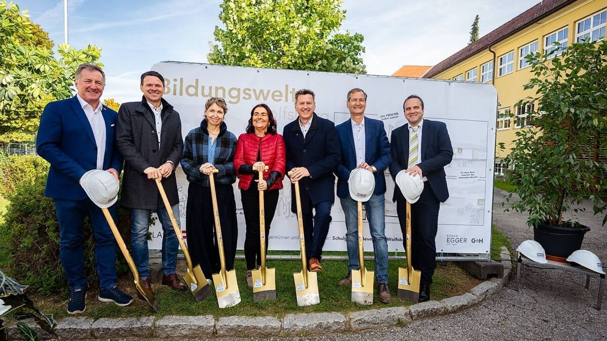 Sanierung der Mittelschule Bildungswelt Wolfsberg startet