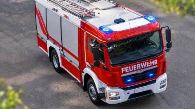 Stadtfeuerwehr Imst rückt nach Brandmeldealarm in die Pfarrgasse aus
