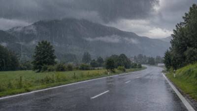 Starkregen in Klagenfurt: Intensive Regenfälle möglich