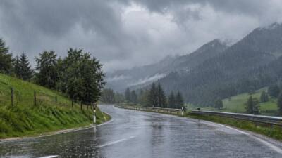 Starkregen in Villach: Intensive Regenfälle möglich