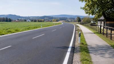 Straßenbau auf der L 6213 in Kematen an der Ybbs ist fertig