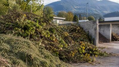 Übergangslagerplatz in Irschen nimmt Gartenabfälle an