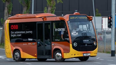 Vollautomatisierter E-Bus fährt ab Montag in Wolfurt