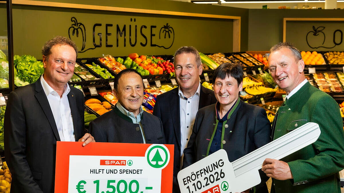 SPAR-Supermarkt in Neumarkt öffnet nach Umbau wieder