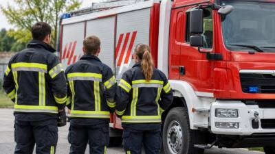 Zwei Fahrzeuge kollidieren frontal auf der B140 im Steyrdurchbruch